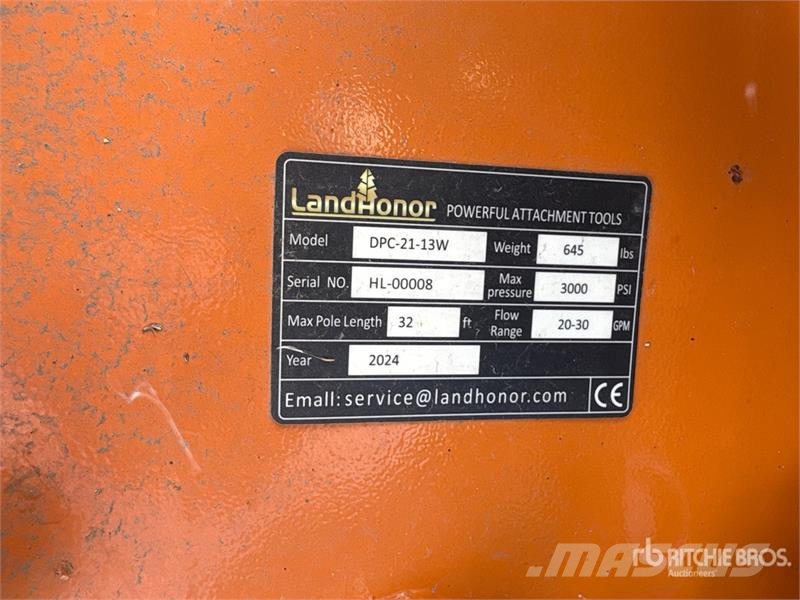 Landhonor DPC-21-13W 60 in Pole Claw Andre komponenter