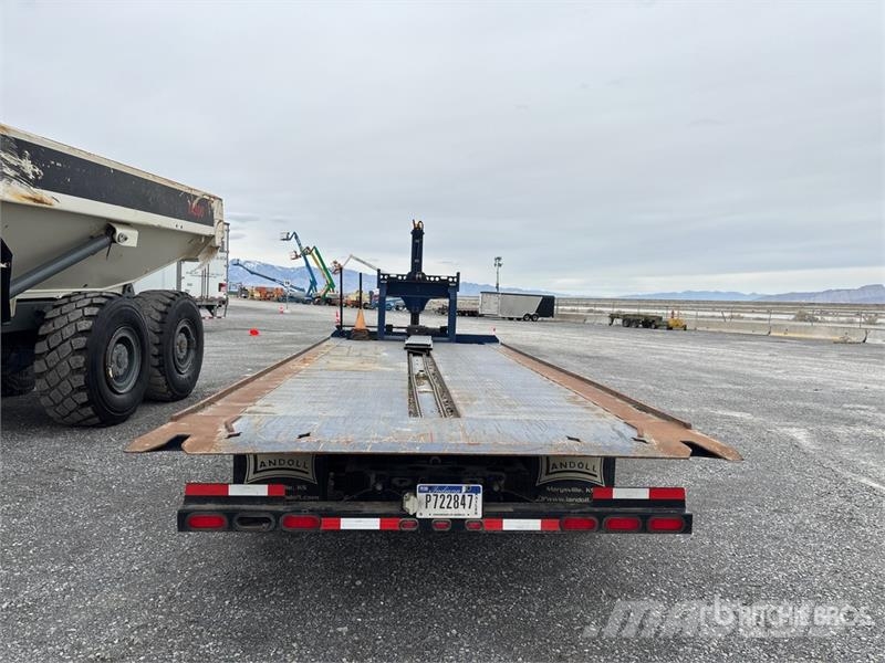 Landoll 24 ft S/A Gooseneck Equipment Trailer Auto pārvadāšanas treileri