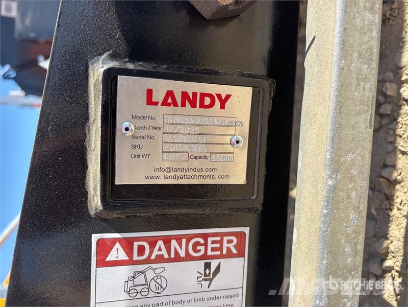 Landy 2A-1200-2.5T-TJ-EURO 47 in 2500kg Tractor Pallet F شوكات