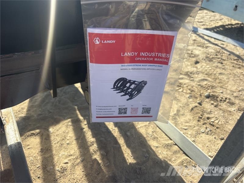 Landy ERGR72 72 in Skeleton 72 in Skid Steer Grapple (Un خطاطيف