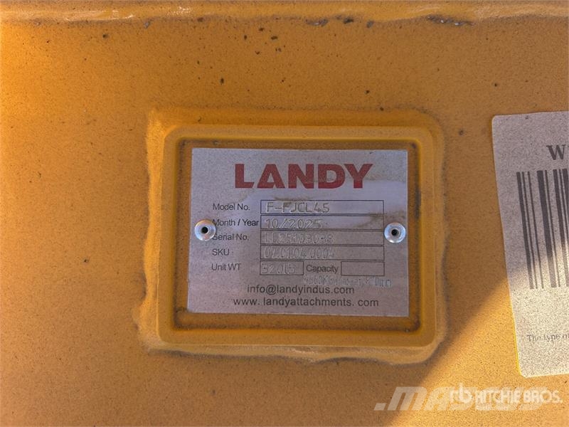 Landy FJCL45 Forklift Material Handling Arm (Unused) Drugi deli