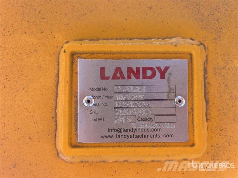 Landy FJL2.5 Forklift Material Handling Arm (Unused) Otros componentes