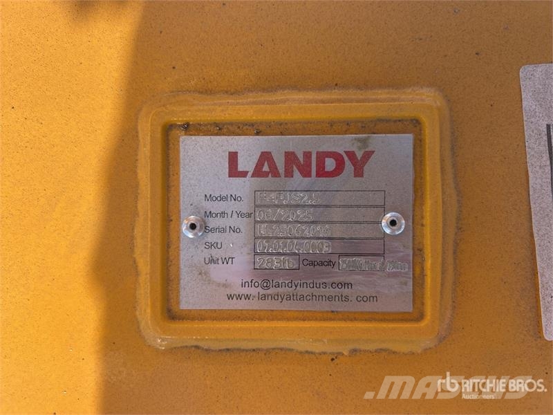 Landy FJS2.5 Forklift Material Handling Arm (Unused) Drugi deli
