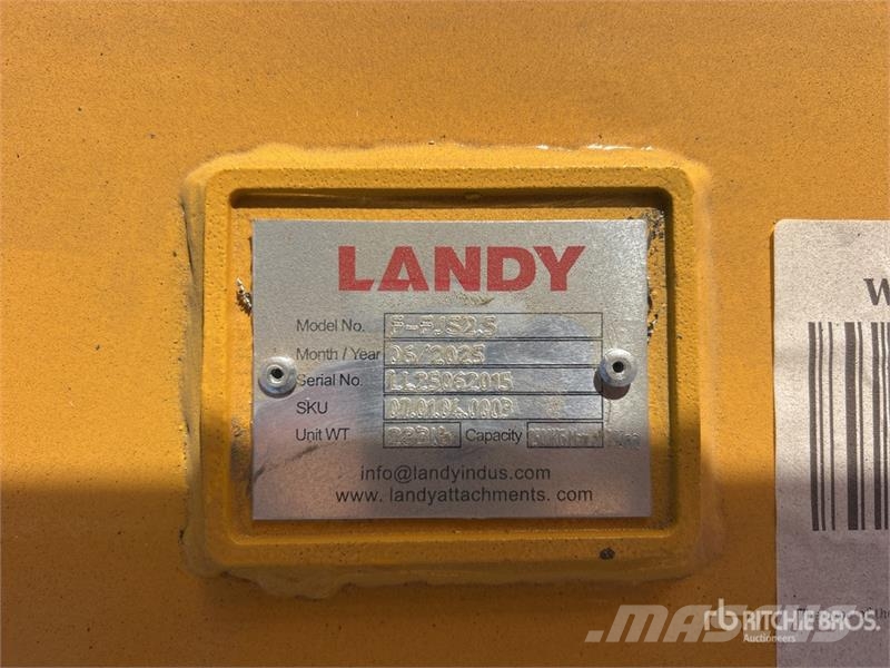 Landy FJS2.5 Forklift Material Handling Arm (Unused) Otros componentes