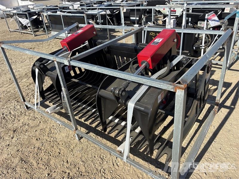 Landy PRGB72 72 in Skeleton 72 in Rock Skid Steer Grappl خطاطيف