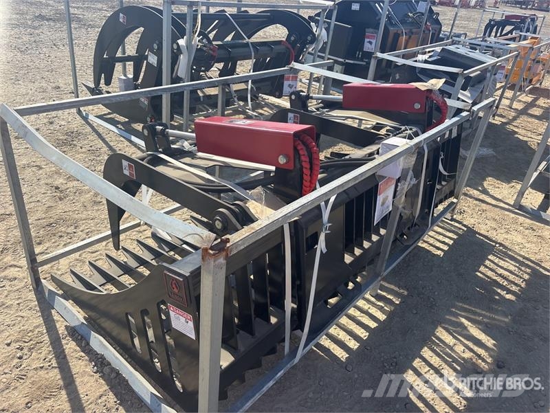 Landy PRGB84 84 in Rock Skid Steer Grapple Bucket (Unuse Pinzas
