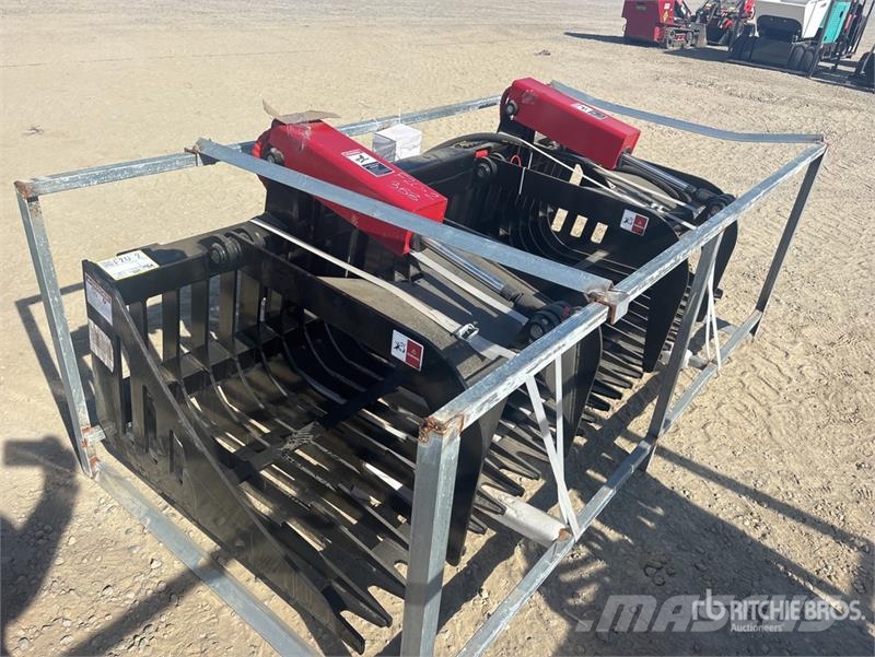 Landy PRGB84 84 in Skeleton 84 in Rock Skid Steer Grappl 兩爪吊夾