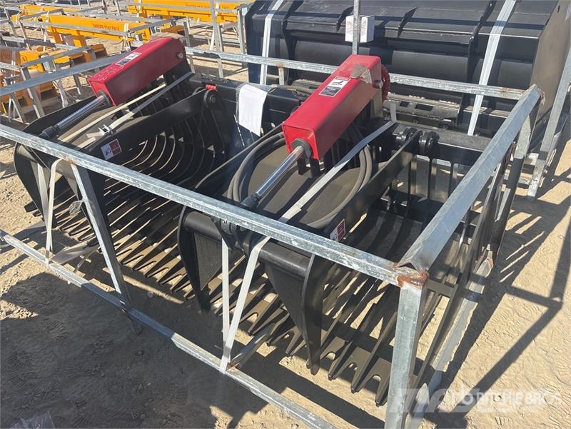 Landy PRGB84 84 in Skeleton Skid Steer Grapple Bucket (U 兩爪吊夾