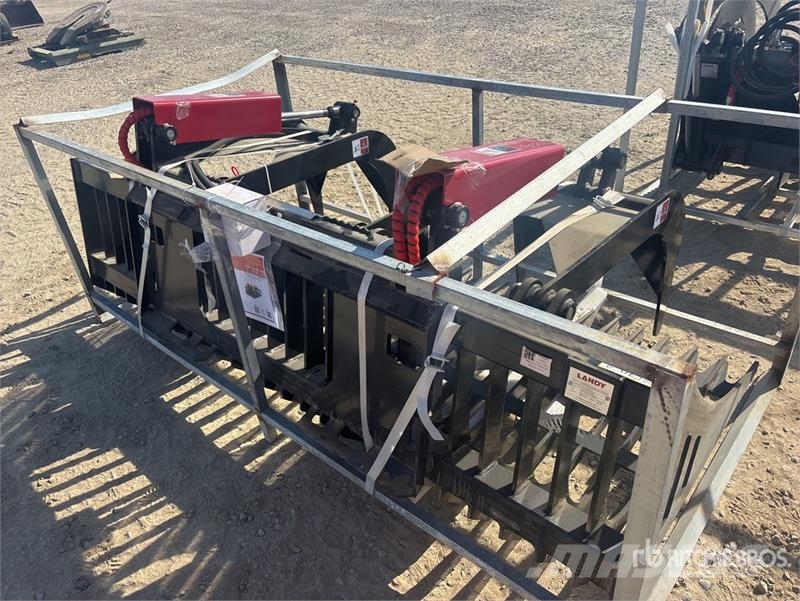 Landy PRGB84 84 in Skeleton 84 in Rock Skid Steer Grappl 兩爪吊夾
