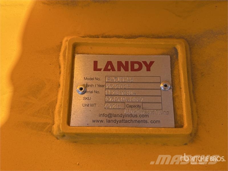Landy TJCL45 Forklift Material Handling Arm (Unused) Otros componentes