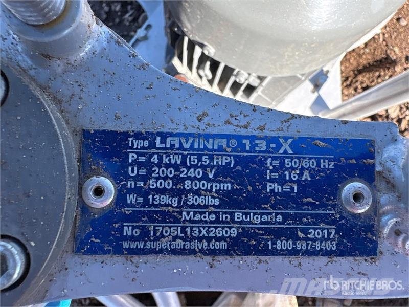 Lavina 13-X Surface Grinder Andet tilbehør