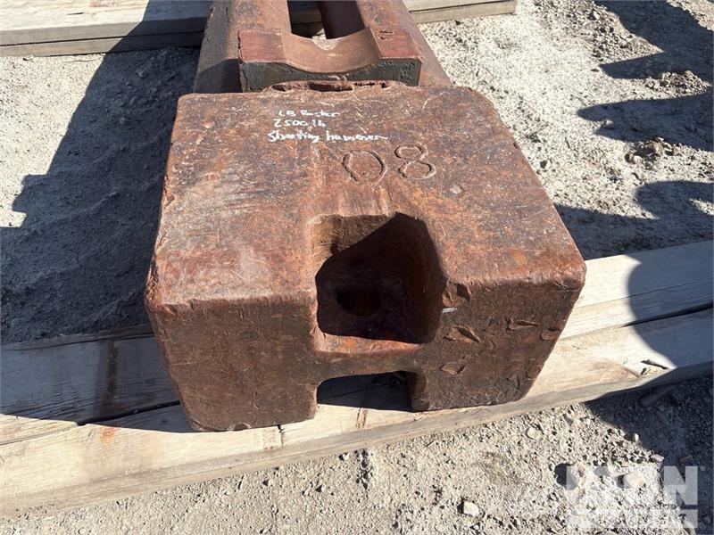 LB foster 2,500 lb Sheathing Hammer أجزاء ومعدات رافعات