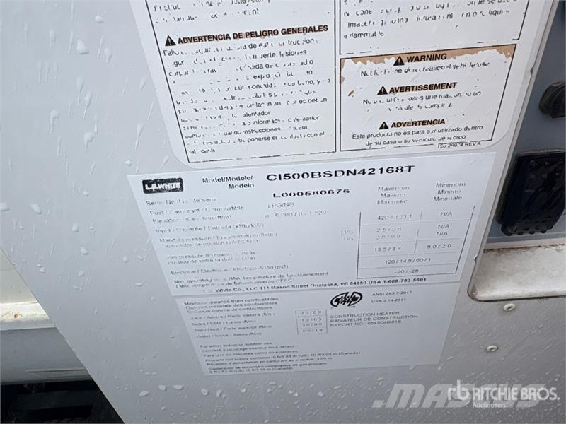 LB WHITE 500000 BTU Ground Heater Оборудване за отопление и размразяване