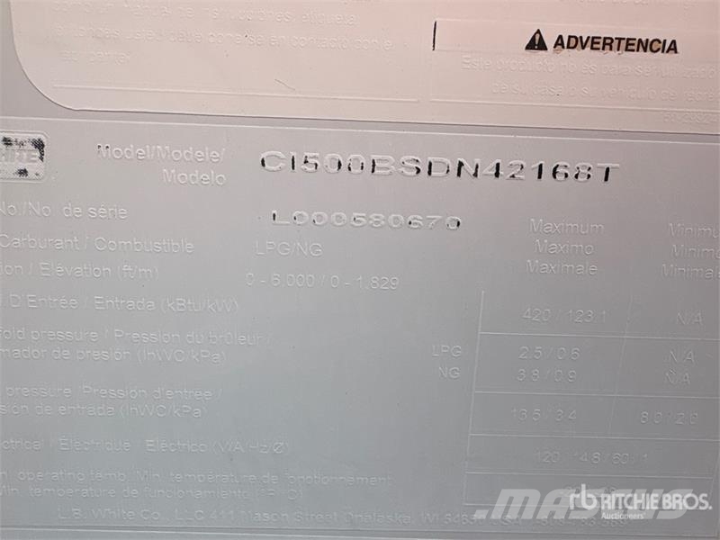 LB WHITE C1500BSDN42168T Space Heater Ogrevalna in odtajevalna oprema