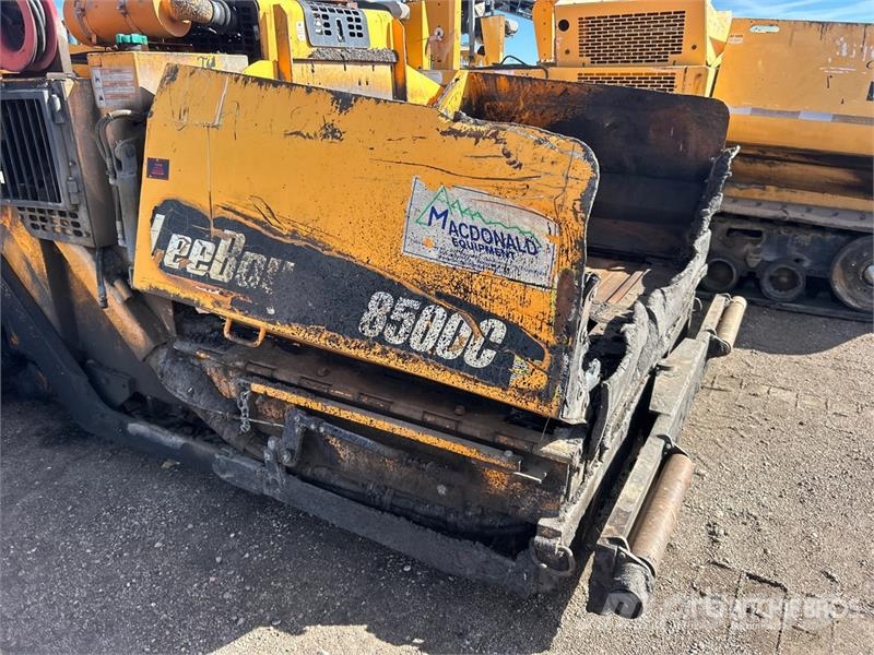 LeeBoy 8500C Track Asphalt Paver Pavimentadoras de asfalto