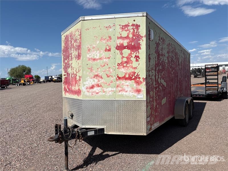 LGS AZ, LLC STVLC7X16TE2 16 ft T/A Enclosed Traile 박스 바디 트레일러