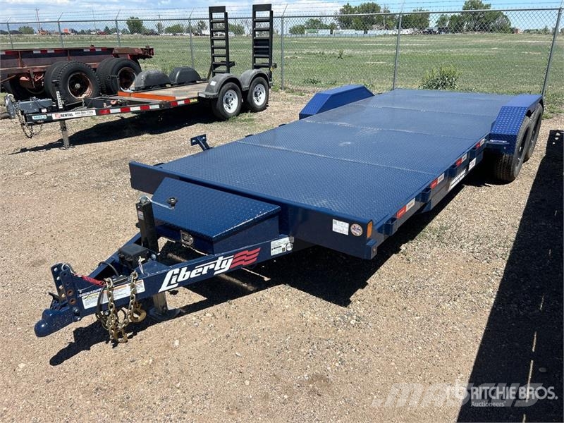 Liberty 20 ft T/A Equipment Trailer Auto pārvadāšanas treileri