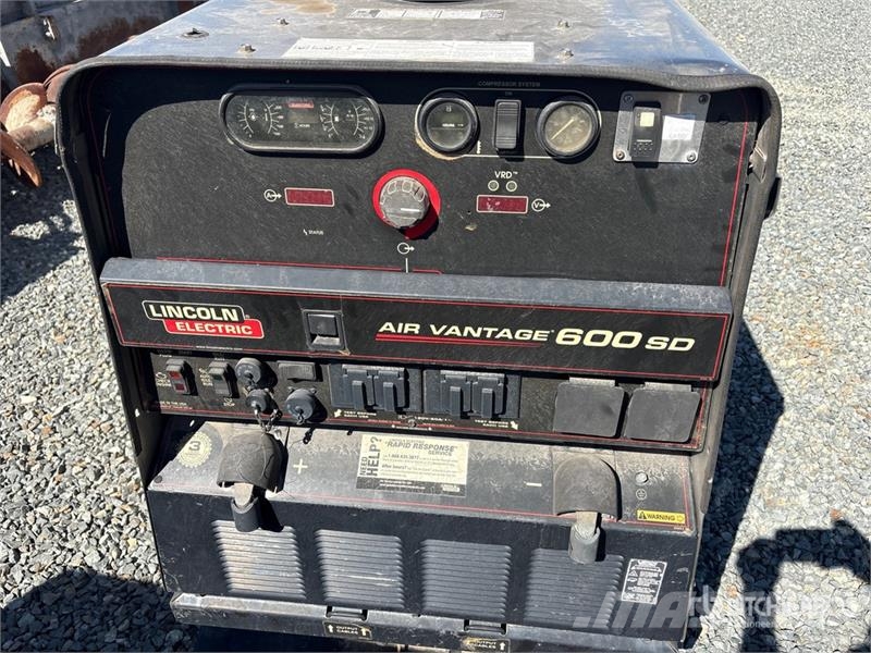 Lincoln Air Vantage 600 Skid-Mounted Multi-Process 3-in-1  Soldadoras