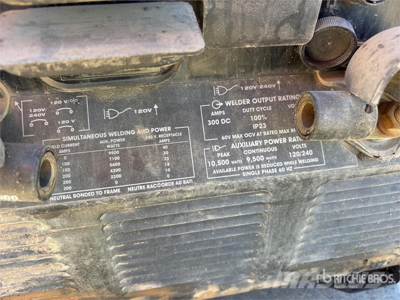 Lincoln Electric Electric 300 A Skid-Mounted Electric Weld Keevitusagregaadid