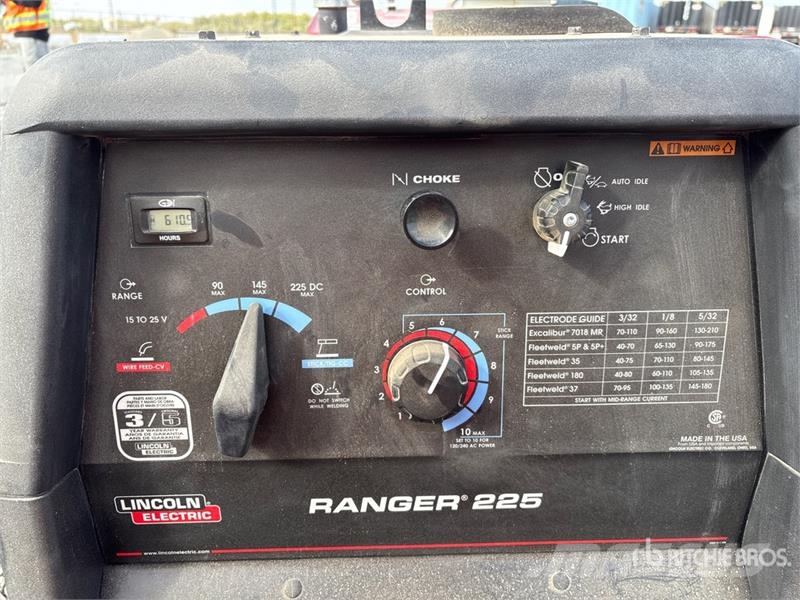 Lincoln Electric Electric Ranger 225 225 A Multi-Process E Metināšanas iekārtas