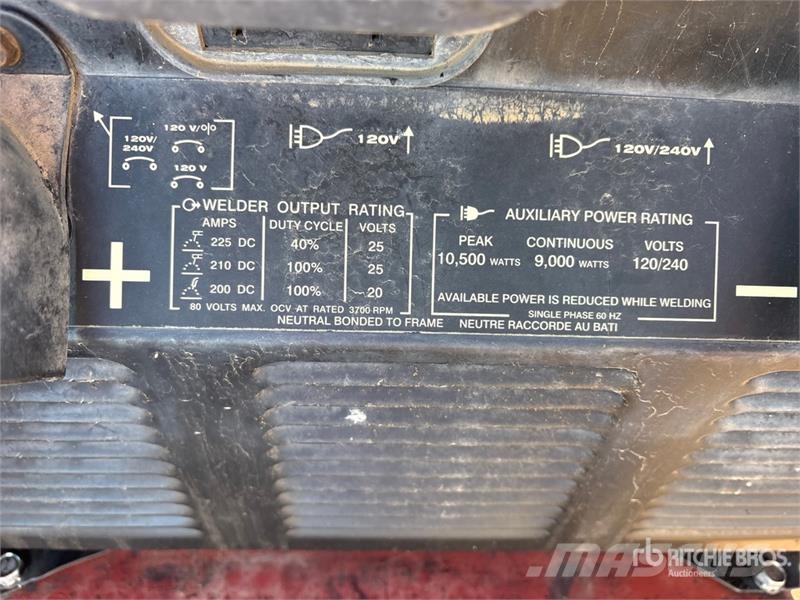 Lincoln Ranger 225 Electric Welder Welding Equipment