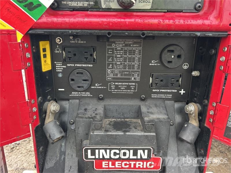 Lincoln Ranger 330MPX 330 A Multi-Process Engine Driven We Poste à souder