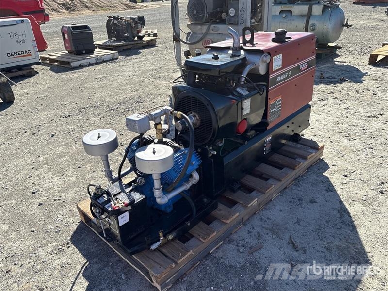 Lincoln Ranger 9 250 A Skid-Mounted Multi-Process Engine D Metināšanas iekārtas