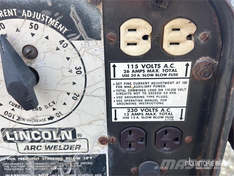Lincoln SA250 Mobile Generator Set (Inoperable) Diesel Generators