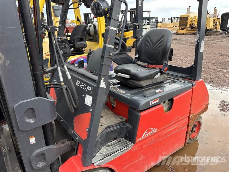 Linde E20C 2730 lb Electric Forklift Электропогрузчики