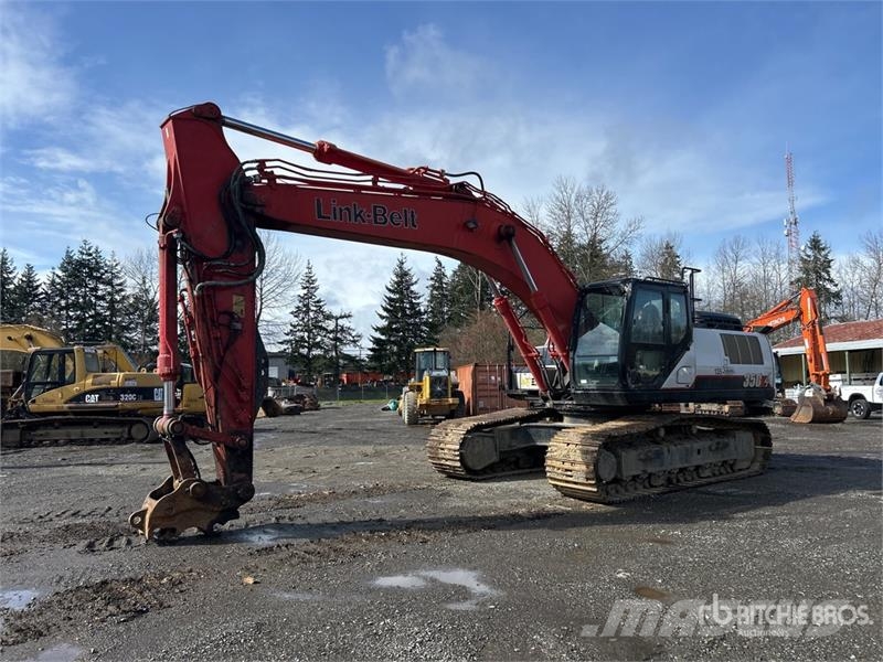 Link-Belt 350X4EX Tracked Excavator Гусеничные экскаваторы