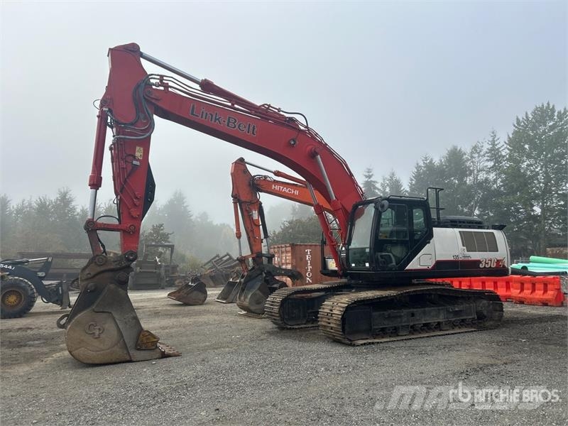 Link-Belt 350X4EX Tracked Excavator Гусеничні екскаватори