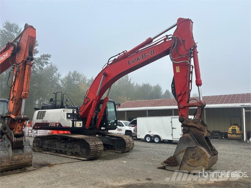 Link-Belt 350X4EX Tracked Excavator Гусеничні екскаватори