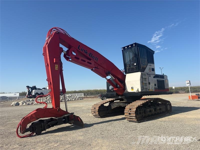 Link-Belt 3740TLW Heel Boom Log Loader Lesní nakladače
