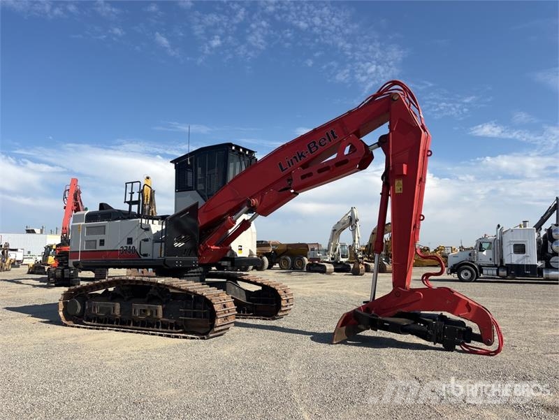 Link-Belt 3740TLW Heel Boom Log Loader Lesní nakladače