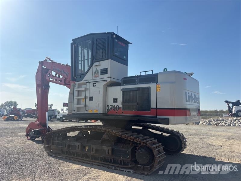 Link-Belt 3740TLW Heel Boom Log Loader Lesní nakladače