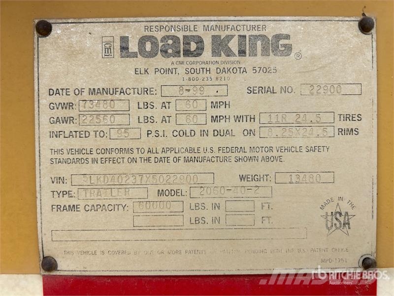 Load King 2060-40-2 Kipper