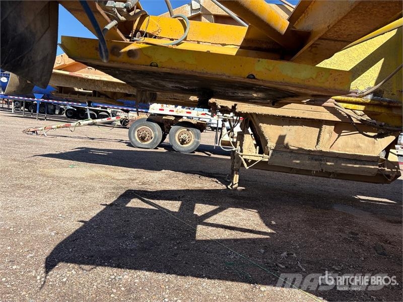 Load King 38 ft T/A Belly Dump Trailer Bañera