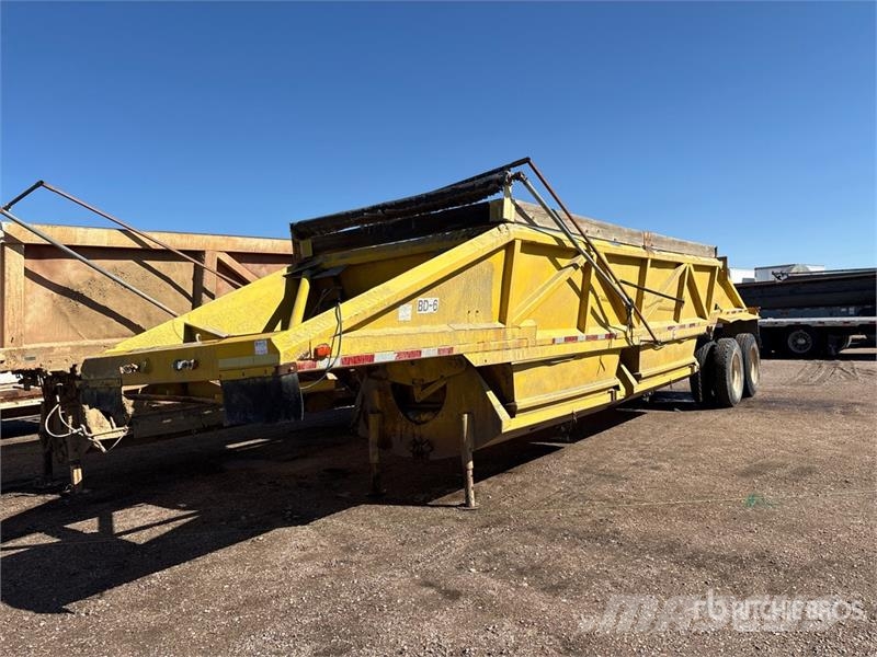 Load King 38 ft T/A Belly Dump Trailer Sora- ja kippiperävaunut