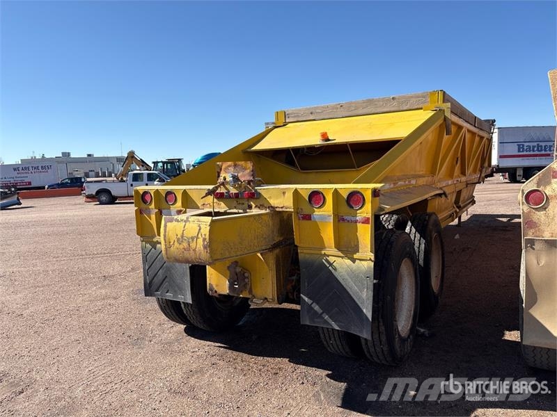 Load King 38 ft T/A Belly Dump Trailer Sora- ja kippiperävaunut