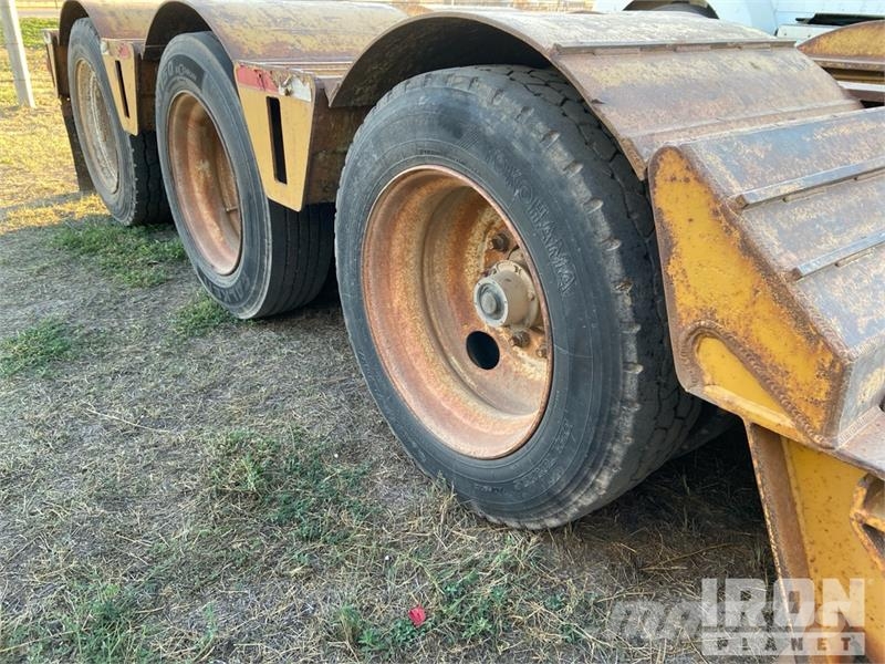 Load King 55-ton Tri/A Removable Gooseneck Lowboy Trailer Reboques carga baixa