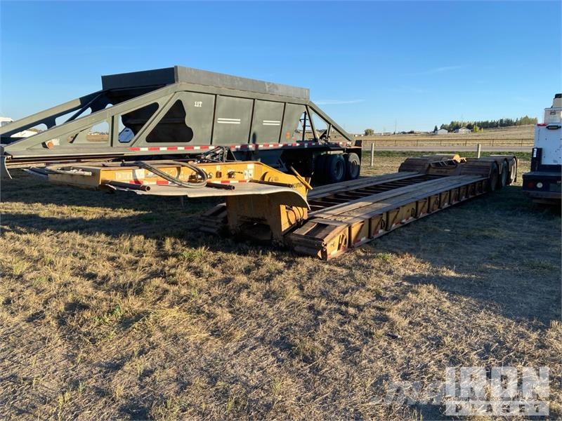 Load King 55-ton Tri/A Removable Gooseneck Lowboy Trailer Reboques carga baixa