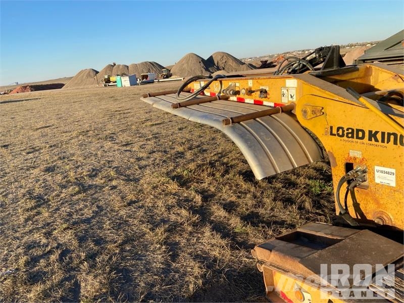 Load King 55-ton Tri/A Removable Gooseneck Lowboy Trailer Reboques carga baixa