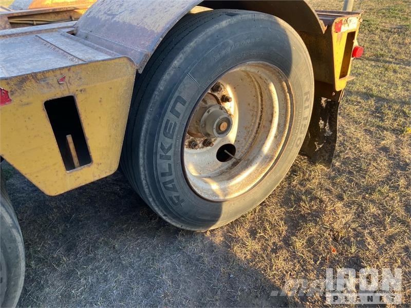 Load King 55-ton Tri/A Removable Gooseneck Lowboy Trailer Reboques carga baixa
