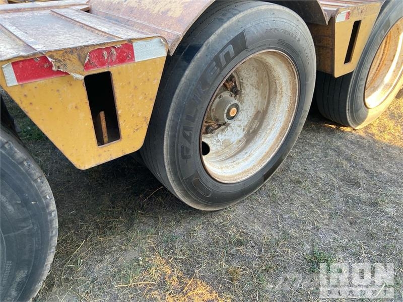 Load King 55-ton Tri/A Removable Gooseneck Lowboy Trailer Reboques carga baixa