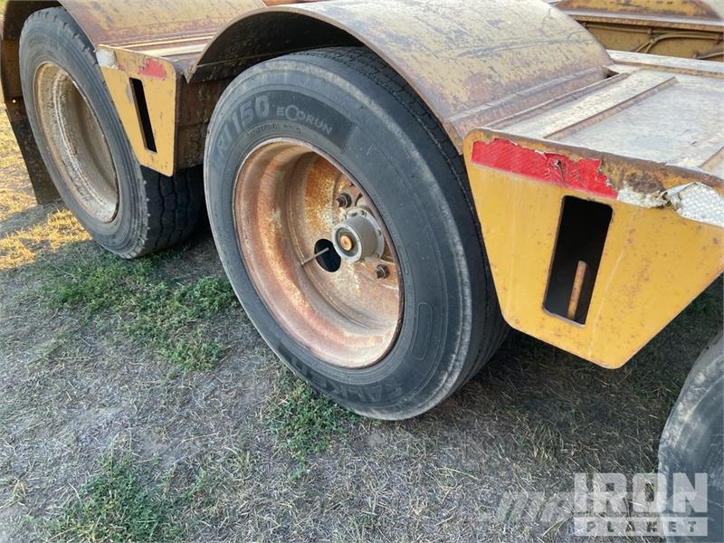 Load King 55-ton Tri/A Removable Gooseneck Lowboy Trailer Reboques carga baixa