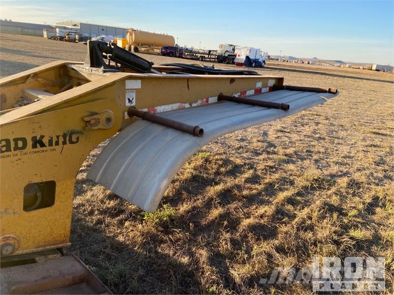 Load King 55-ton Tri/A Removable Gooseneck Lowboy Trailer Reboques carga baixa