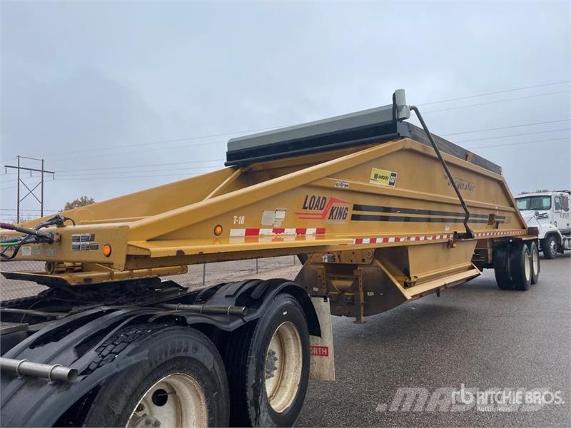 Load King BLQW08 40 ft T/A Belly Dump Trailer مقطورات قلابة