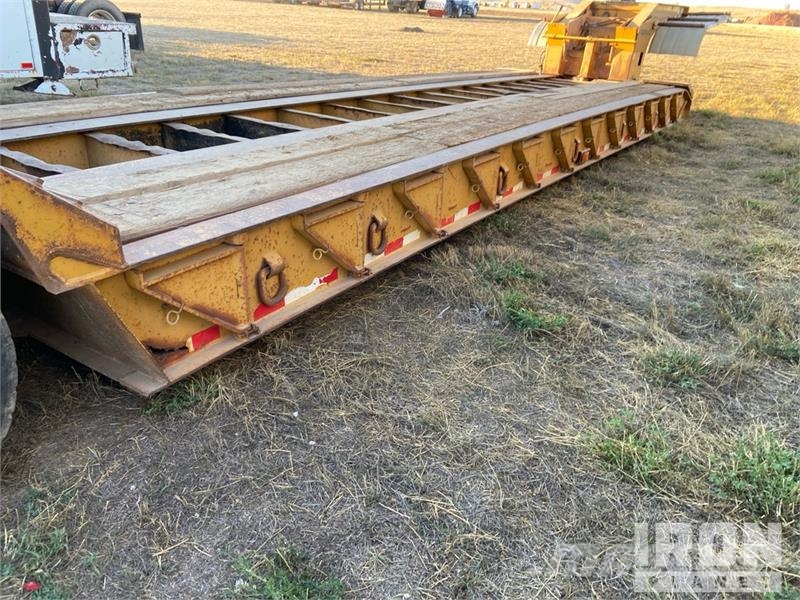 Load King Tri/A Removable Gooseneck Lowboy Trailer Pranchas / Carrega-tudo