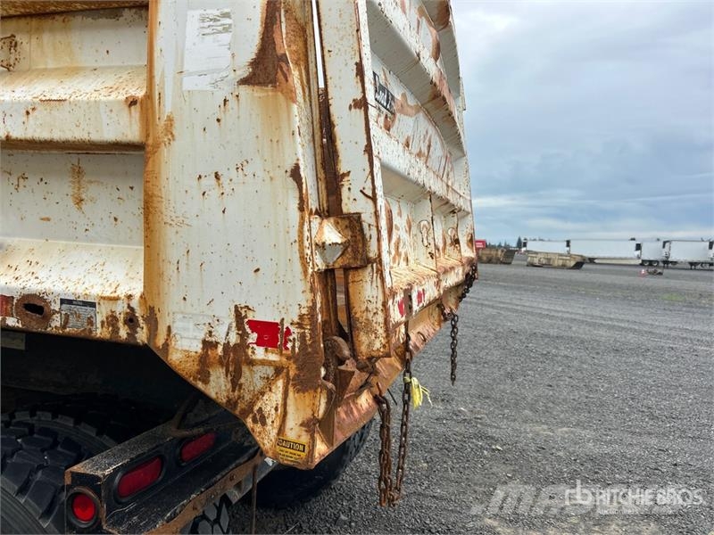 Load Line Line 28 ft T/A End Dump Trailer Pašizgāzējs