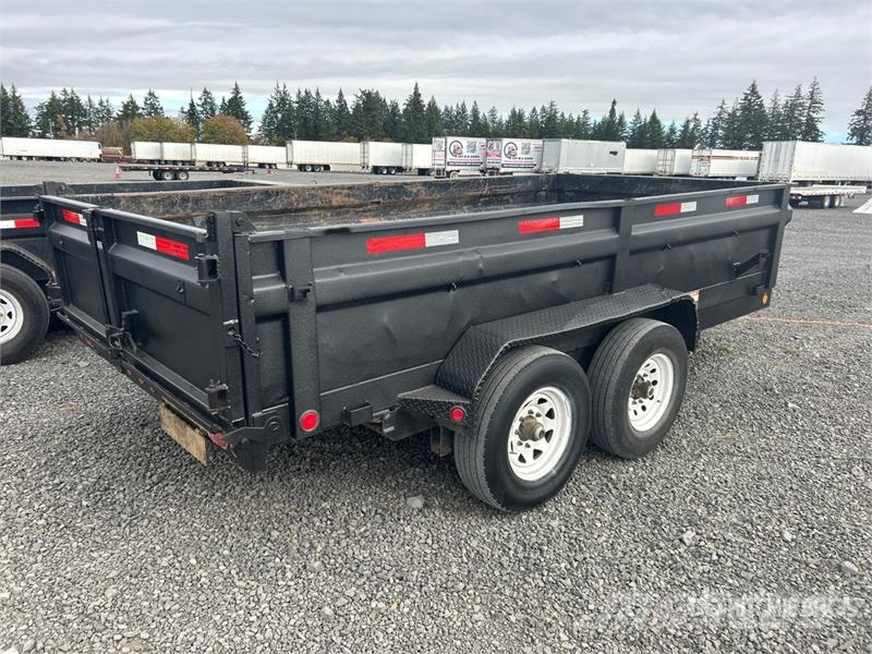 Load Trail 14 ft T/A Dump Utility Trailer Remorque benne